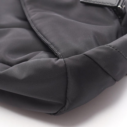 Prada Waist Bag Re-Nylon Black Nylon Triangle Logo — view 5