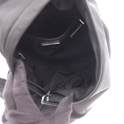Prada Waist Bag Re-Nylon Black Nylon Triangle Logo — view 3