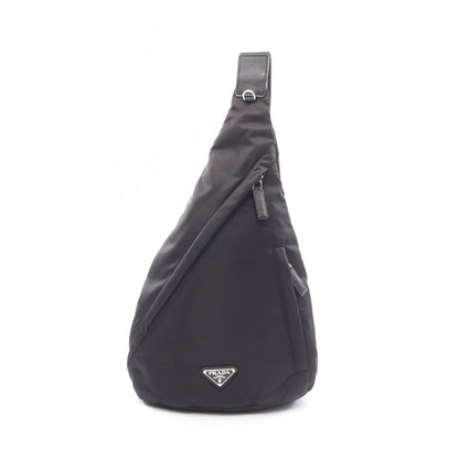 Prada Waist Bag Re-Nylon Black Nylon Triangle Logo