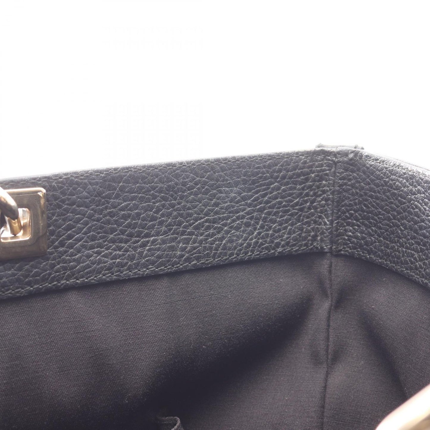 Gucci Tote GG Pattern Black Nylon Leather — view 6