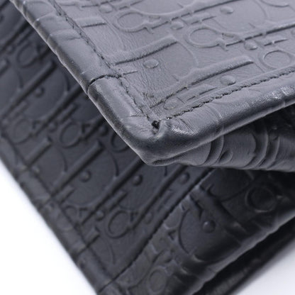 Dior Tote Book Oblique Black Leather Small — view 6