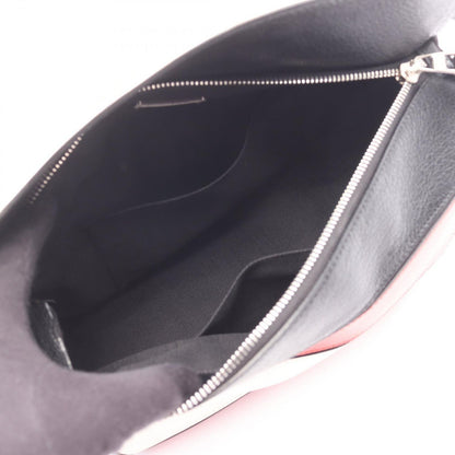 Loewe Handbag Puzzle Bag 2-Way White Red Black Leather — view 3