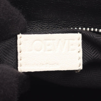 Loewe Handbag Puzzle Bag 2-Way White Red Black Leather — view 4