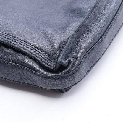 Loewe Shoulder Bag Anagram Navy Leather — view 6