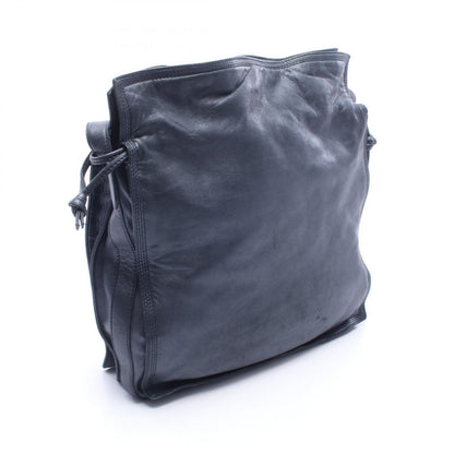 Loewe Shoulder Bag Anagram Navy Leather — view 2