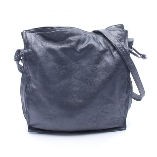 Loewe Shoulder Bag Anagram Navy Leather