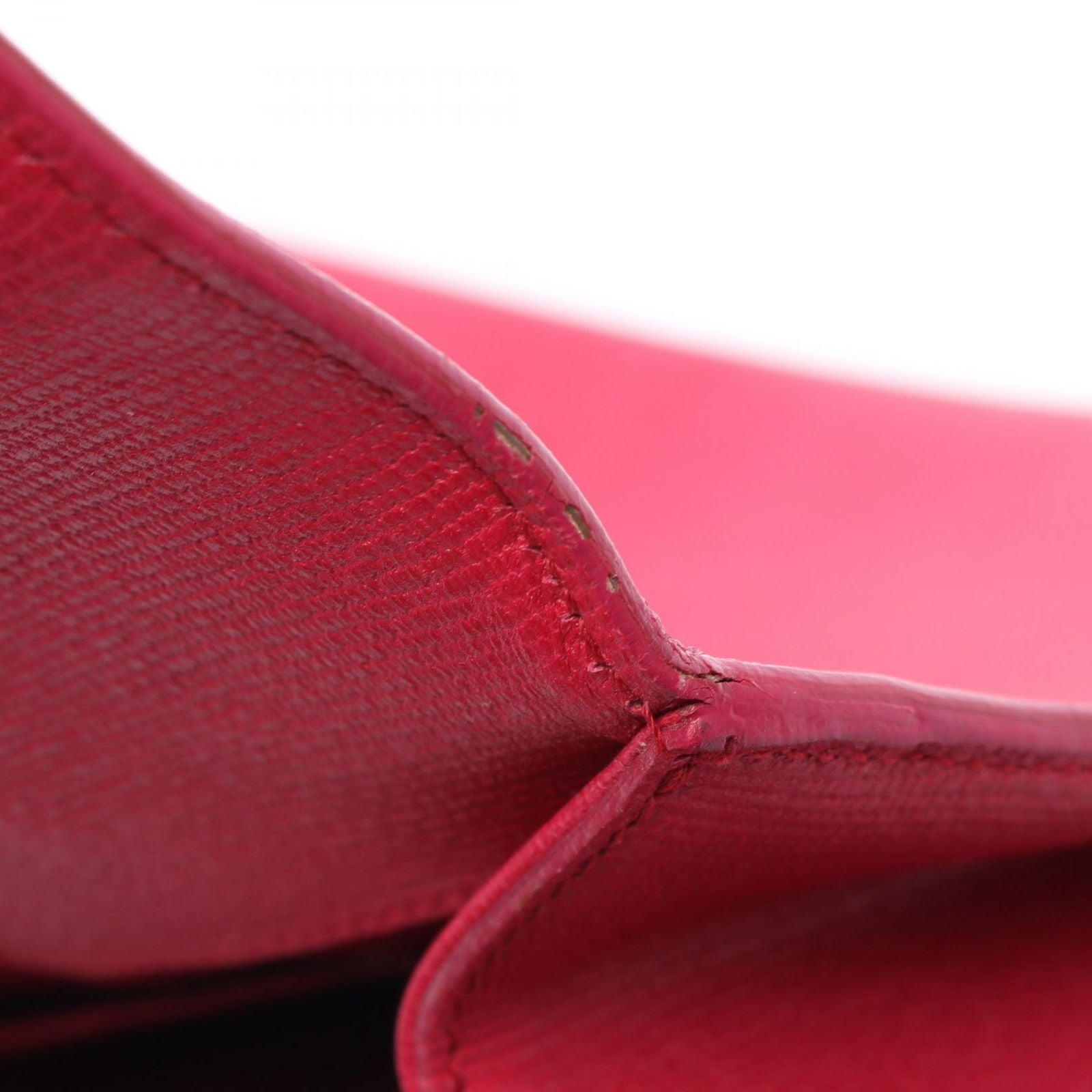 Saint Laurent Yves Clutch YSL Logo Pink Leather — view 5