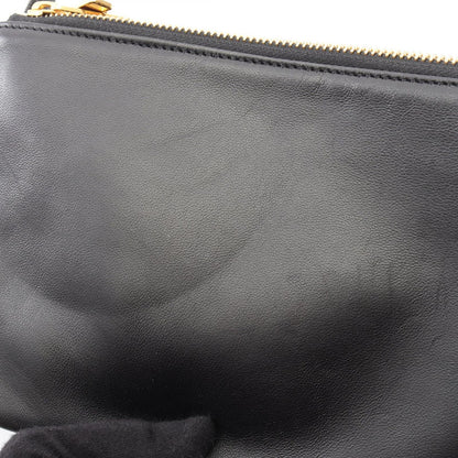Celine Shoulder Bag Trio Small Black Leather — view 5