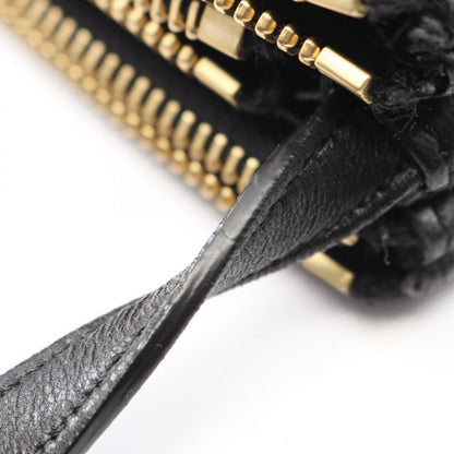 Celine Shoulder Bag Trio Small Black Leather — view 7