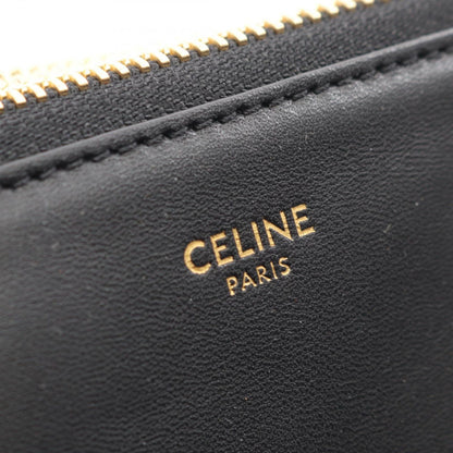 Celine Shoulder Bag Trio Small Black Leather — view 4