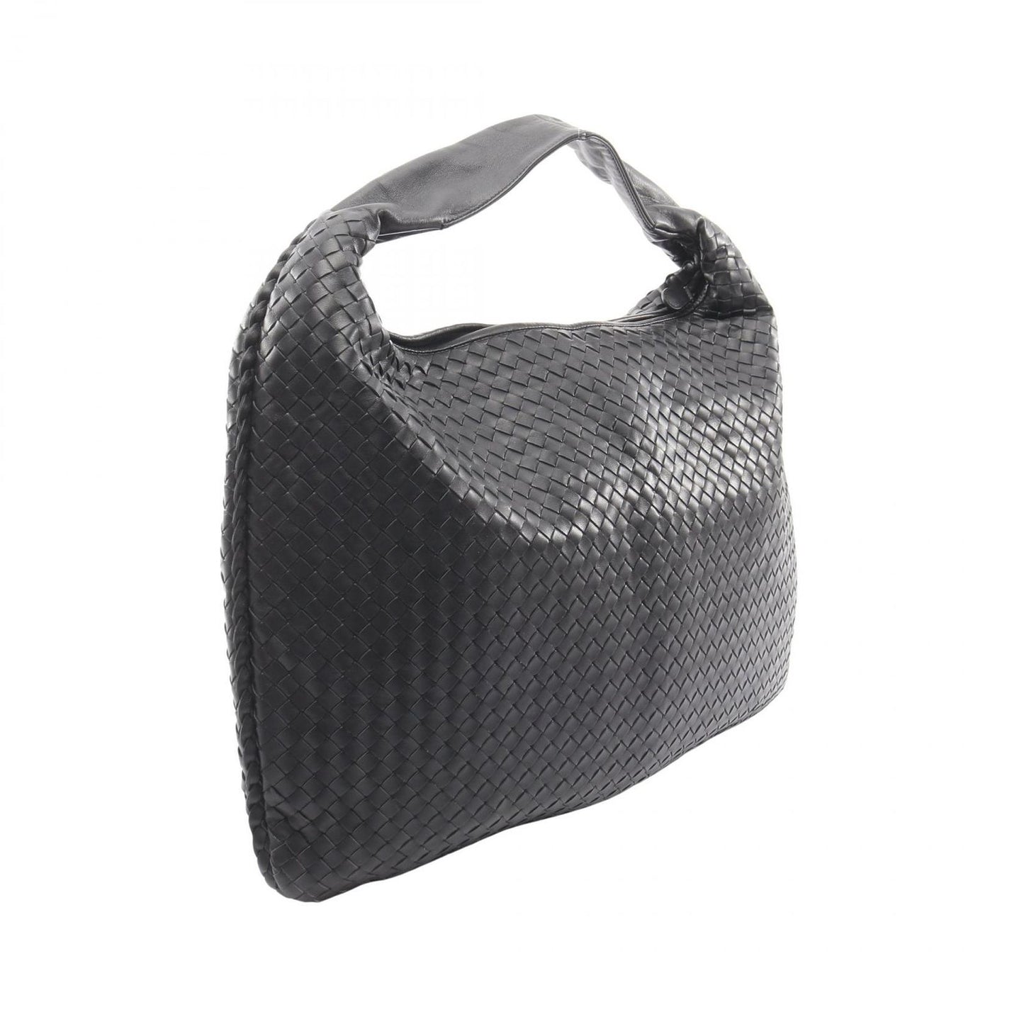 Bottega Veneta Tote Intrecciato Black Leather — view 2