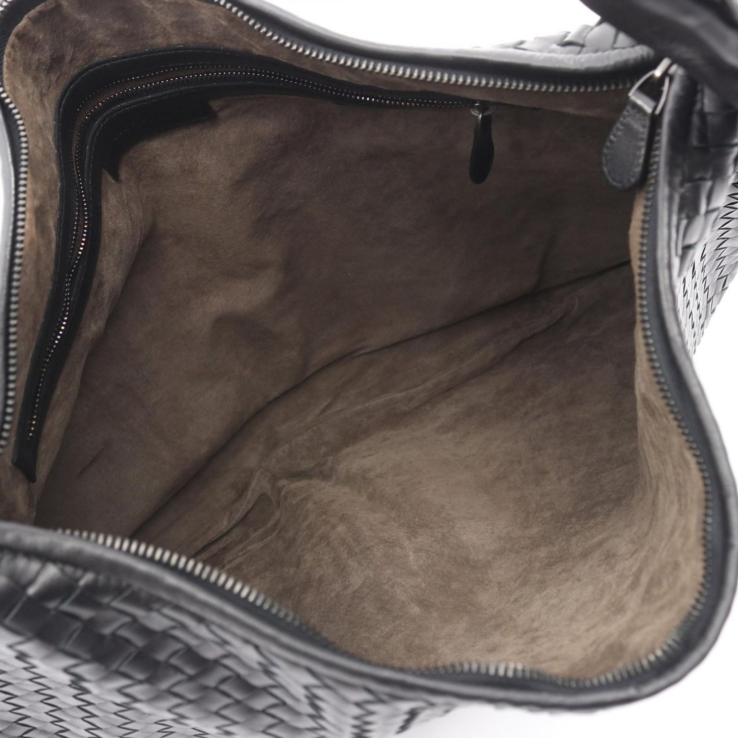 Bottega Veneta Tote Intrecciato Black Leather — view 3