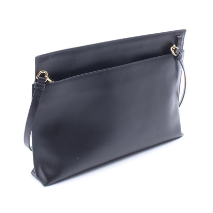 Loewe Shoulder Bag Pouch Black Leather — view 2