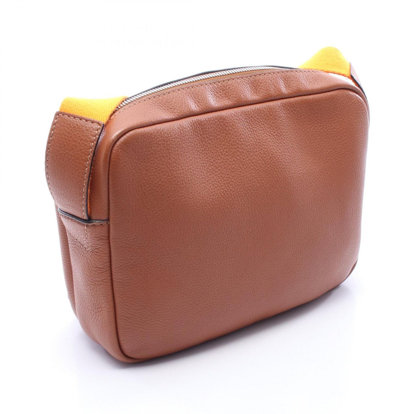 Loewe Shoulder Bag Military XS Brown Orange Leather — view 2