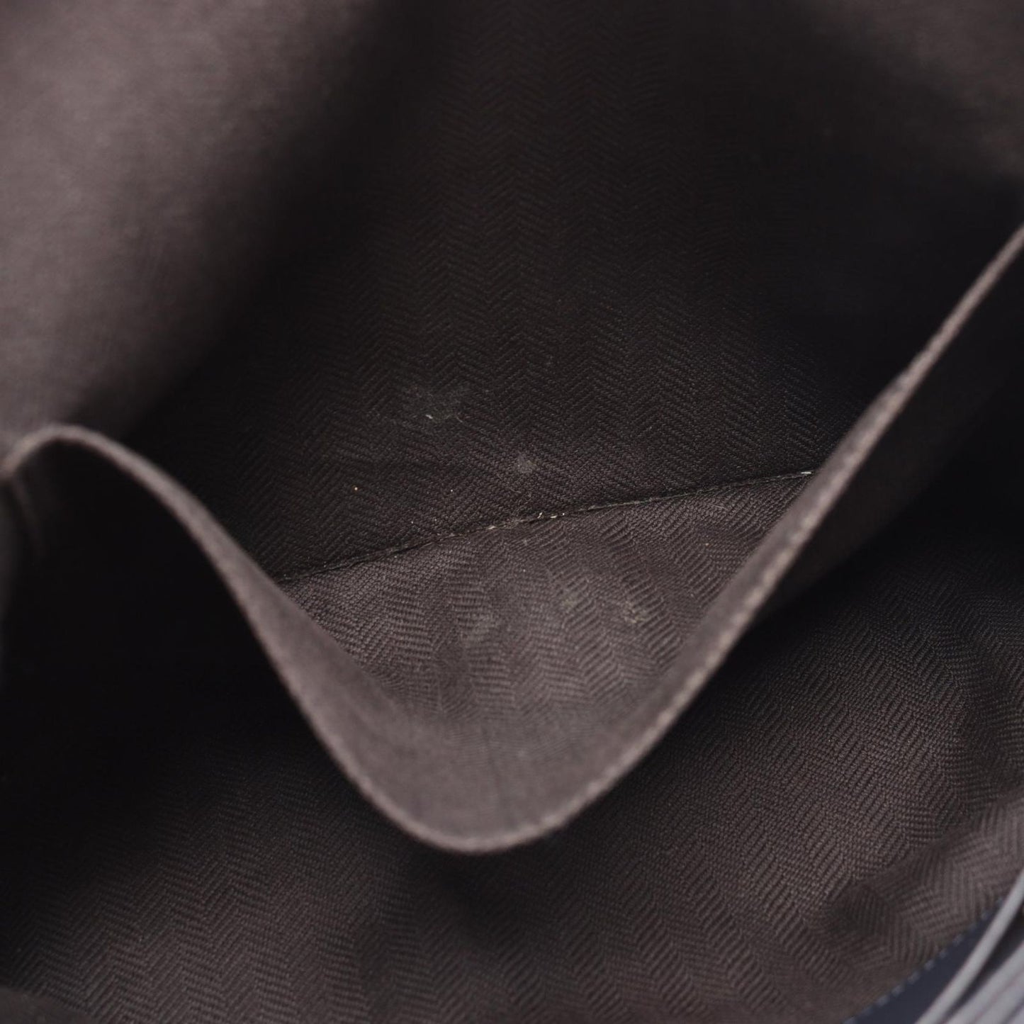 Loewe Clutch Anagram Navy Leather — view 5