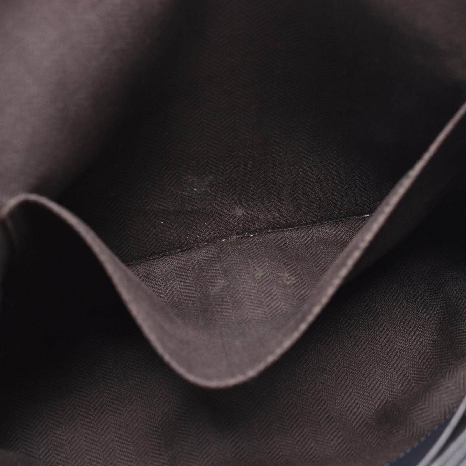 Loewe Clutch Anagram Navy Leather — view 5