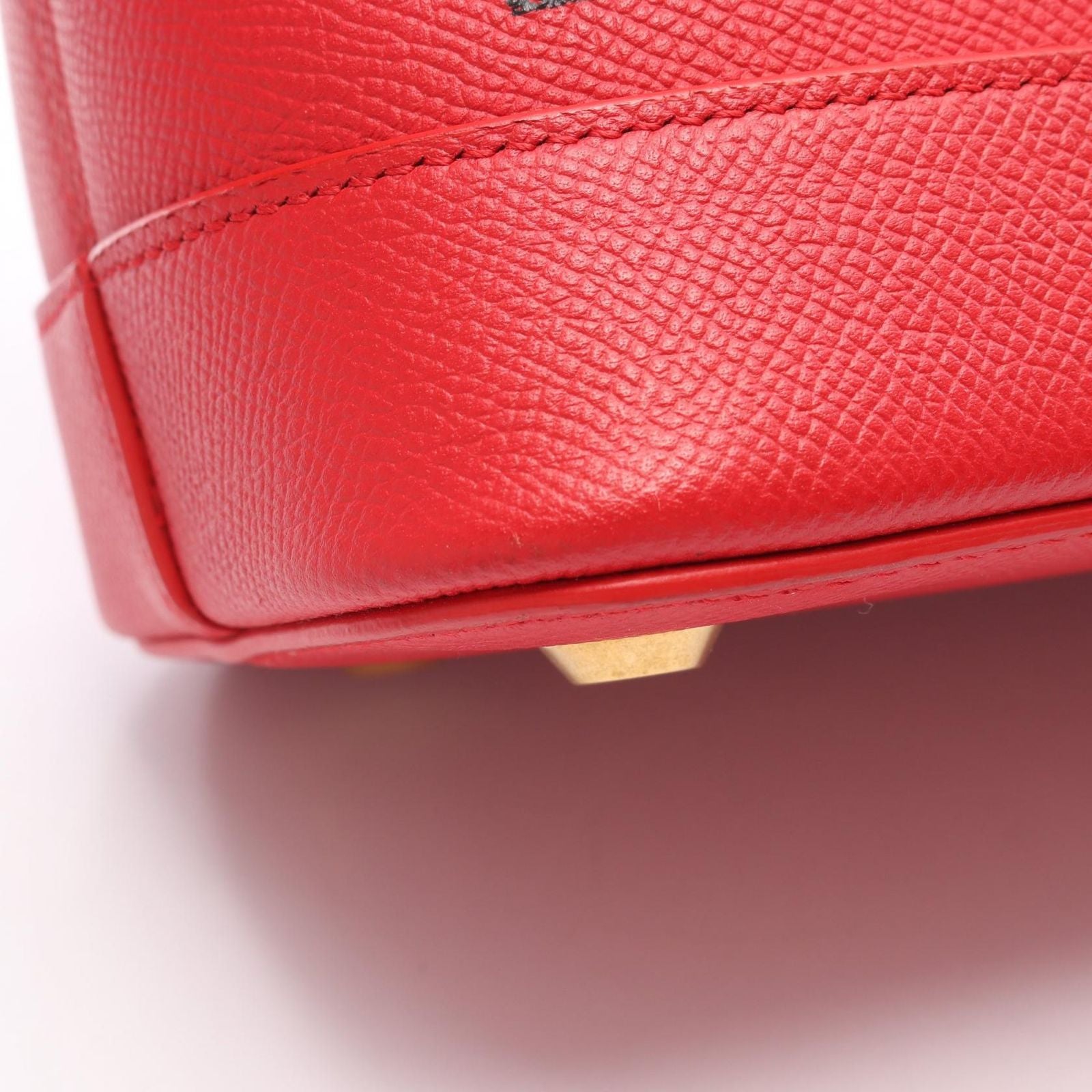 Balenciaga Handbag Ville Top Handle Top Red Leather — view 9