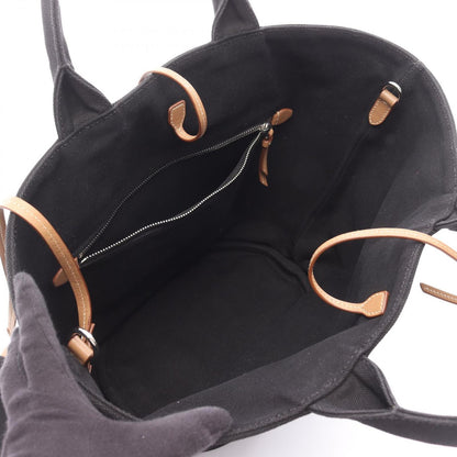 Prada Tote Canapa 2-Way Black Canvas — view 3