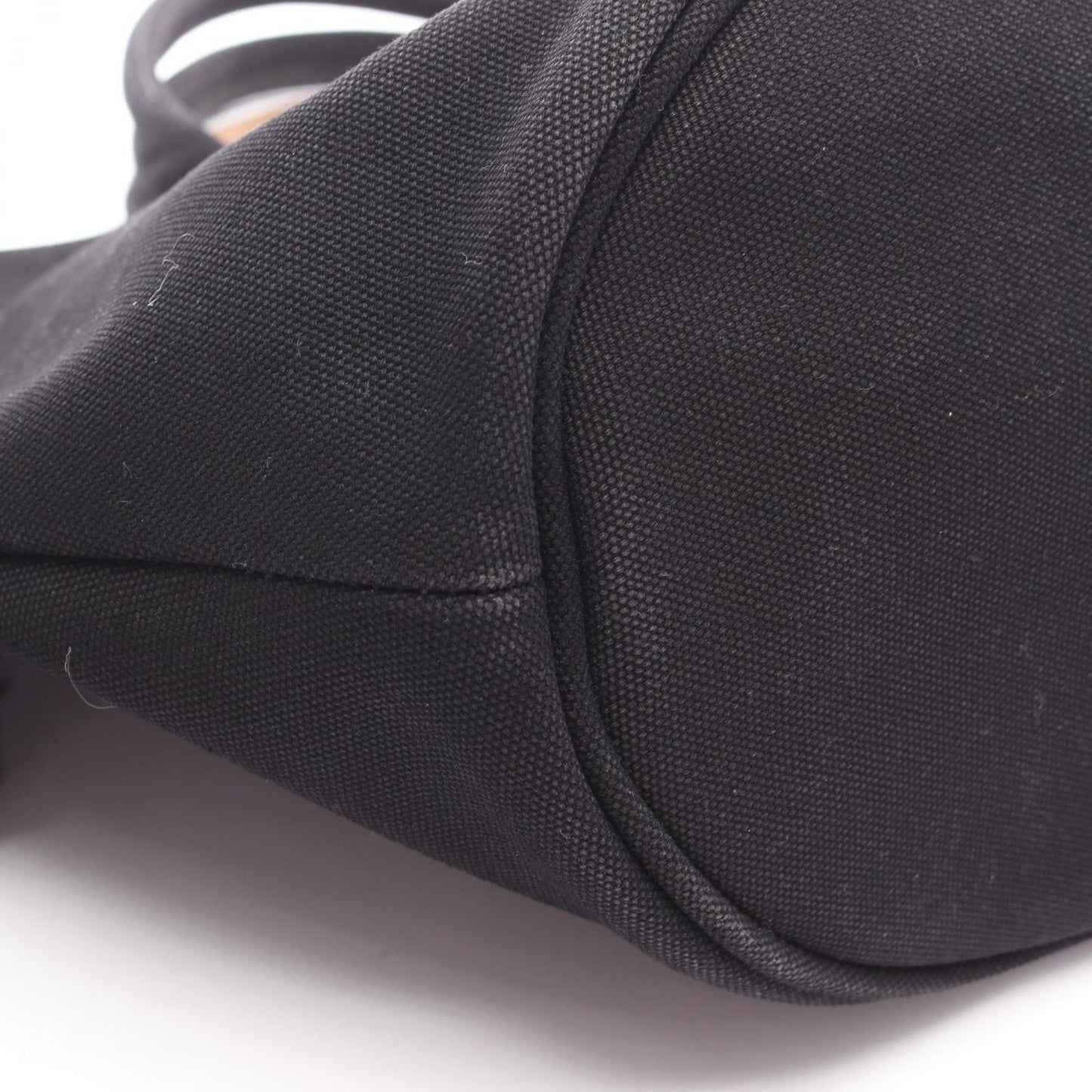 Prada Tote Canapa 2-Way Black Canvas — view 8