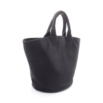 Prada Tote Canapa 2-Way Black Canvas — view 2