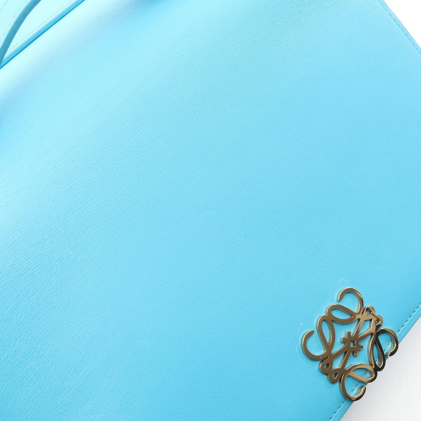 Loewe Shoulder Bag Goya Turquoise Leather — view 8