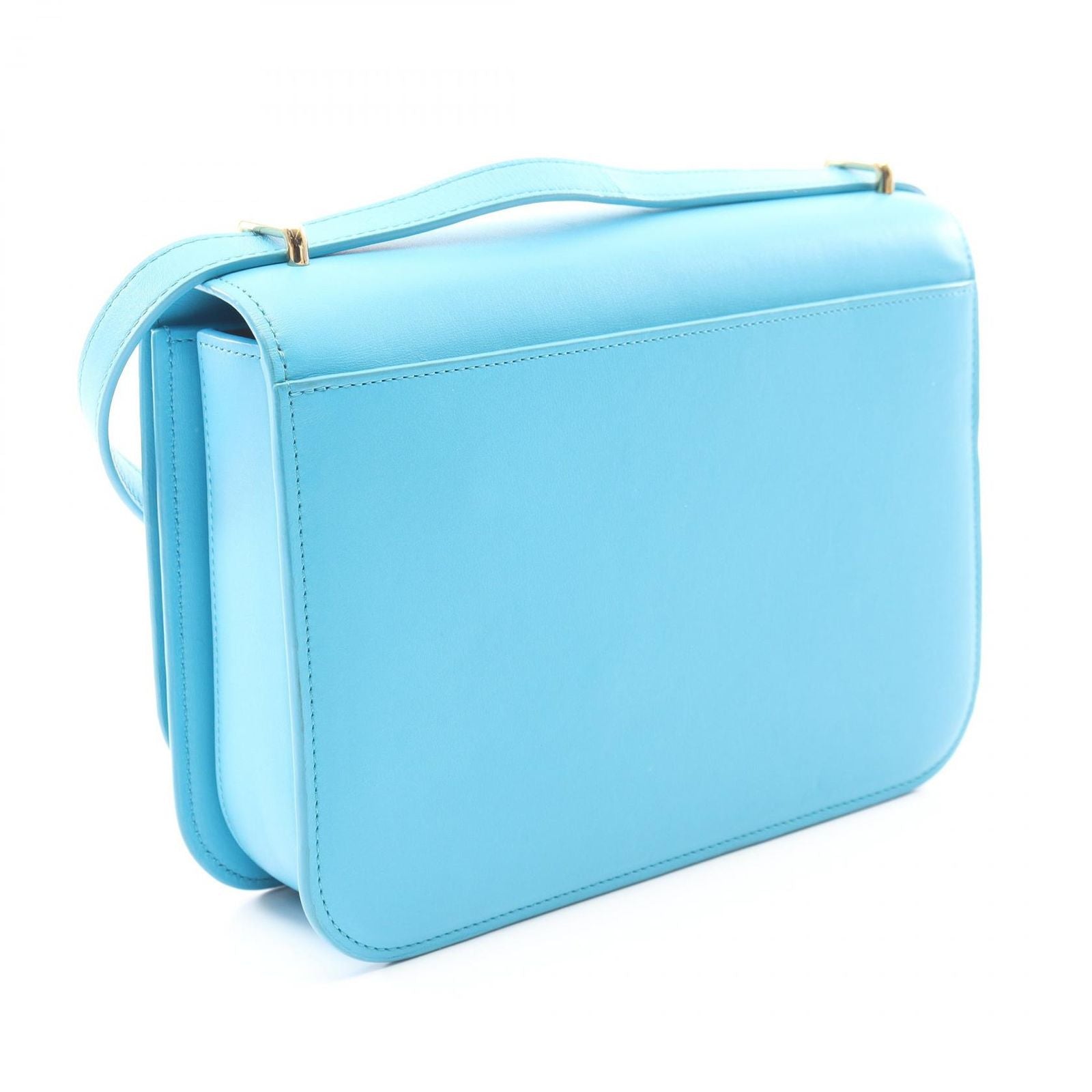 Loewe Shoulder Bag Goya Turquoise Leather — view 2