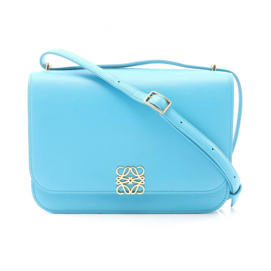 Loewe Shoulder Bag Goya Turquoise Leather