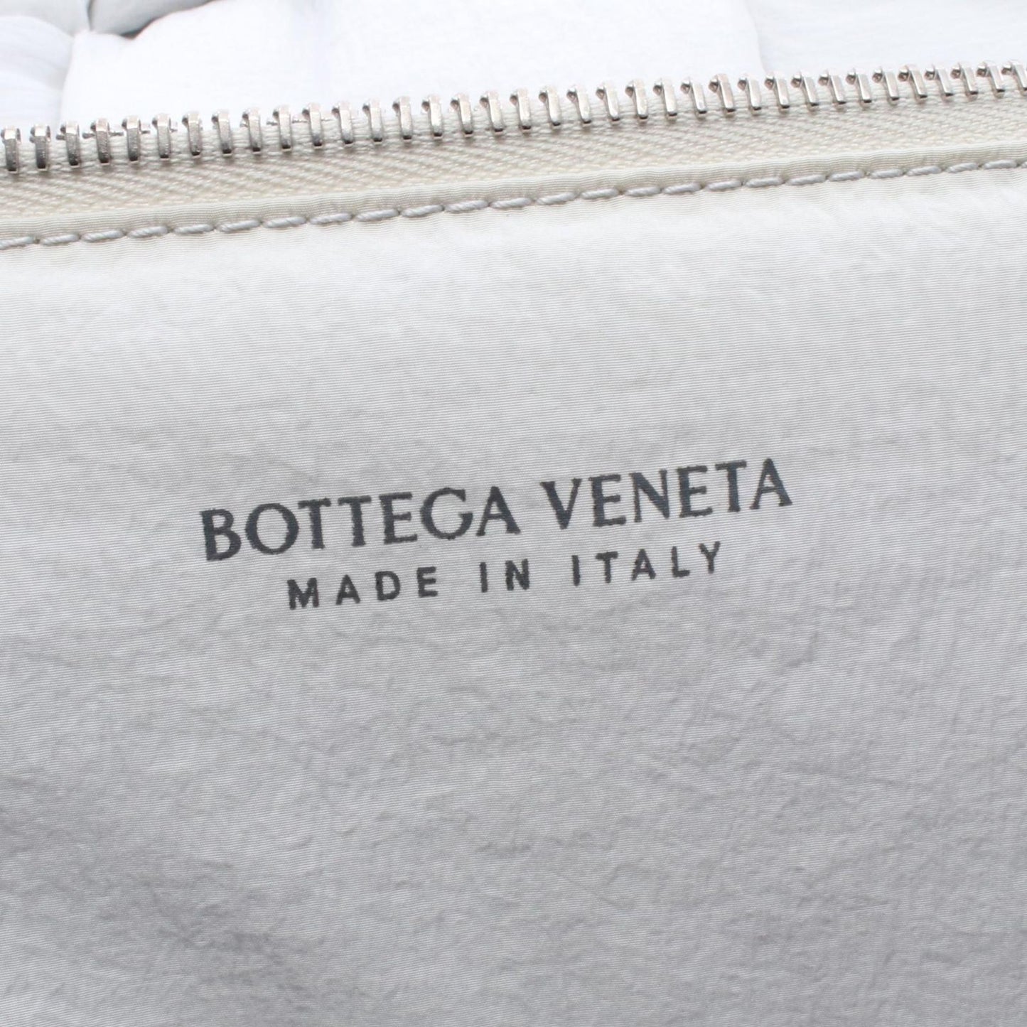 Bottega Veneta Shoulder Bag Padded Tech Cassette Gray Nylon — view 4