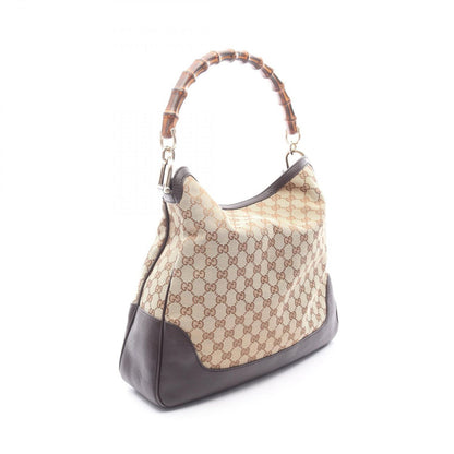 Gucci Shoulder Bag Diana Bamb GG Canvas 2-Way Brown Beige — view 2