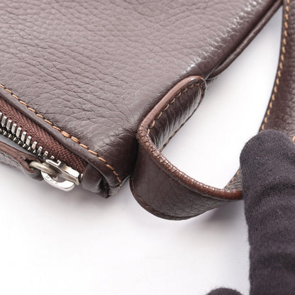 Loewe Shoulder Bag Senda Dark Brown Leather — view 6
