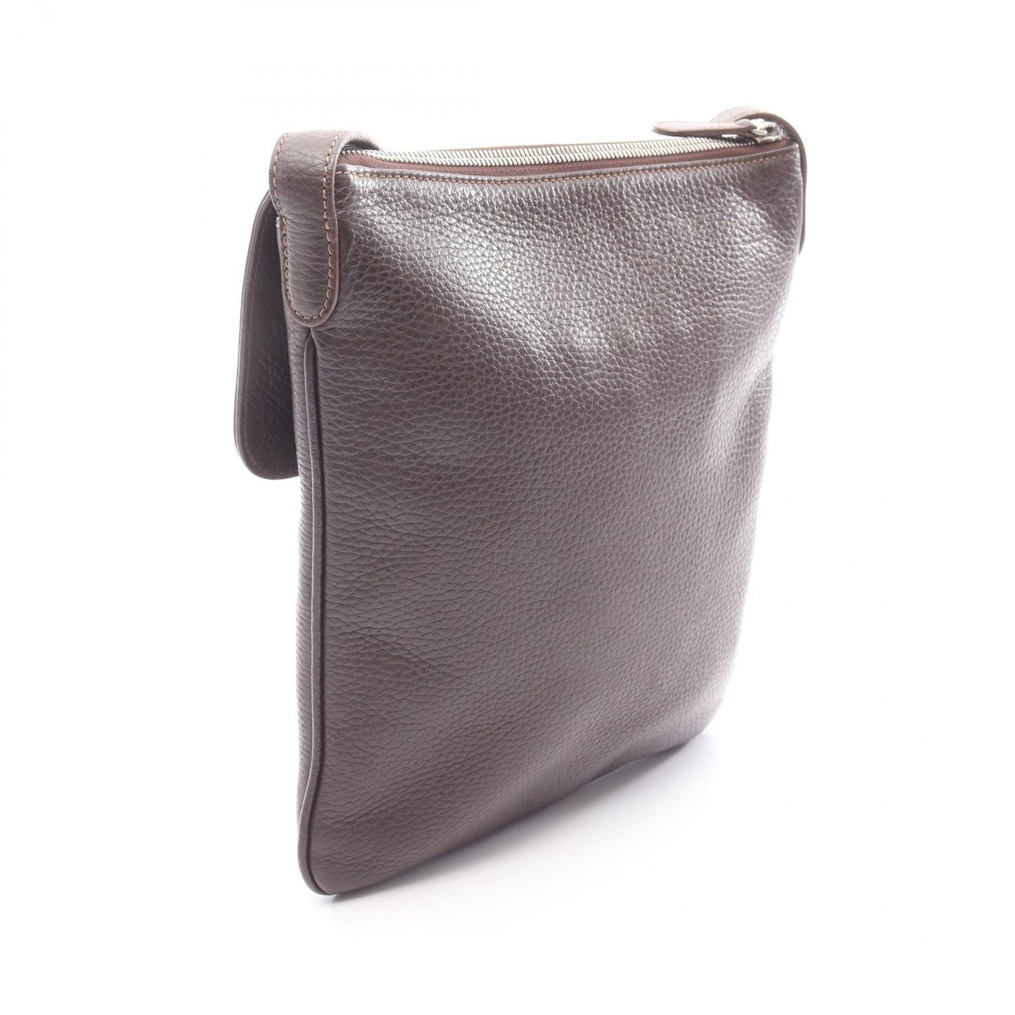 Loewe Shoulder Bag Senda Dark Brown Leather — view 2