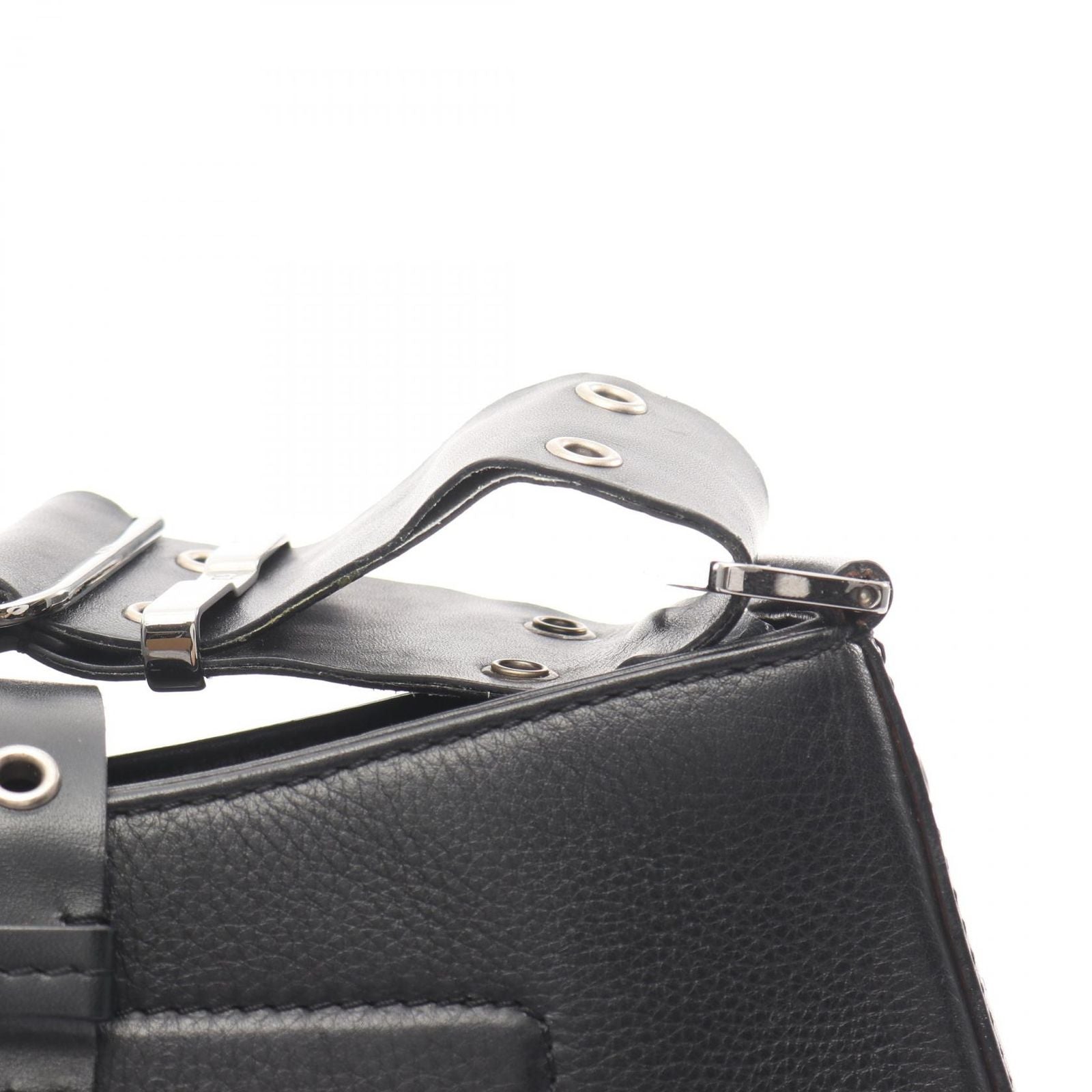 Dior Shoulder Bag Street Chic Black Leather — view 7