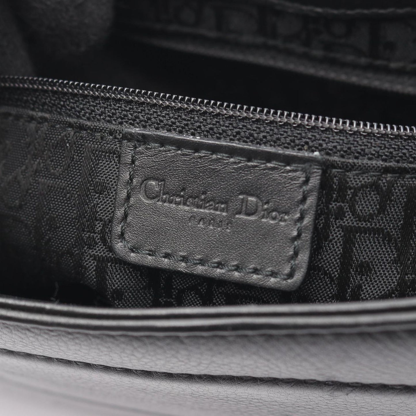 Dior Shoulder Bag Street Chic Black Leather — view 4