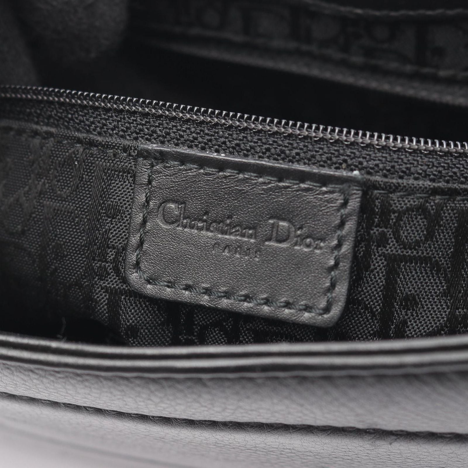 Dior Shoulder Bag Street Chic Black Leather — view 4