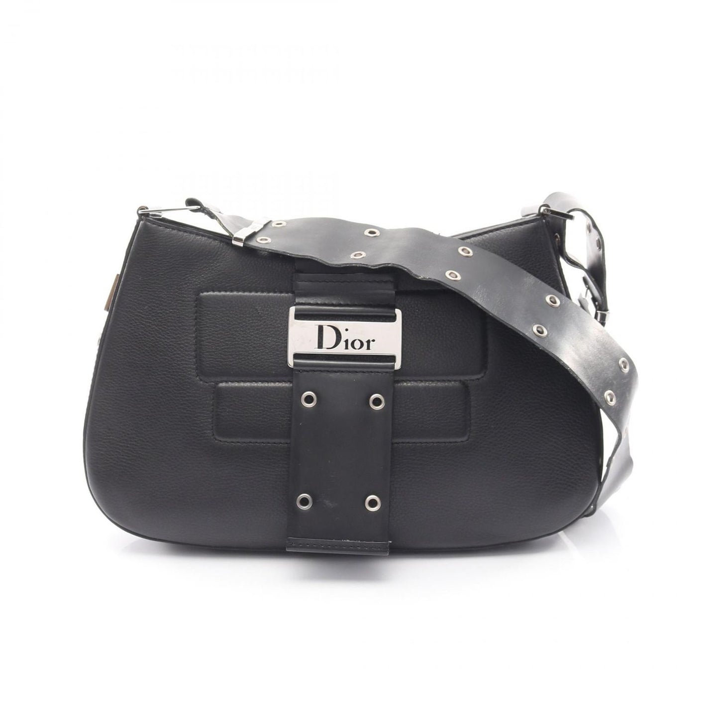 Dior Shoulder Bag Street Chic Black Leather