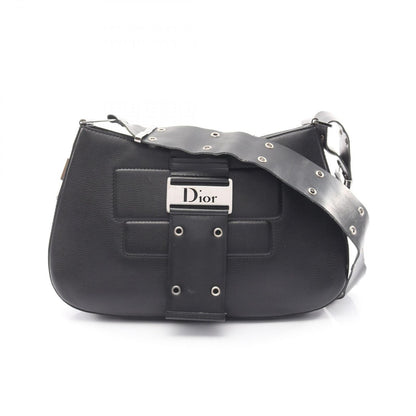 Dior Shoulder Bag Street Chic Black Leather