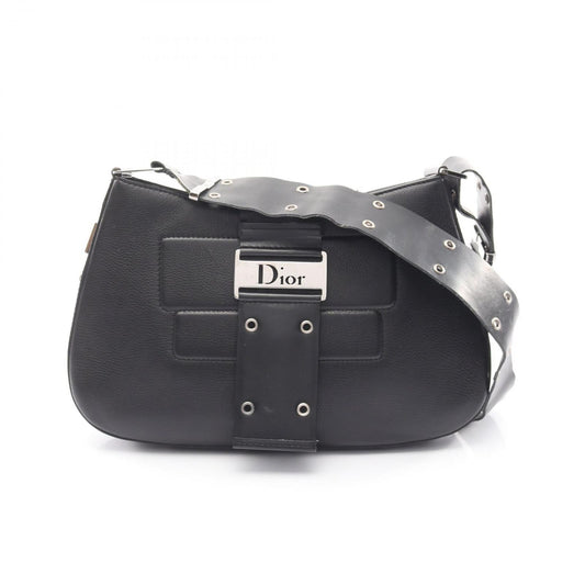 Dior Shoulder Bag Street Chic Black Leather