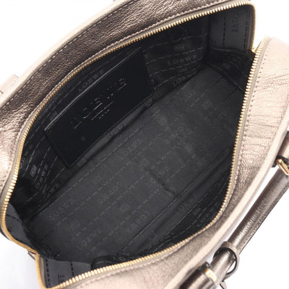 Loewe Handbag Amazona 23 Champagne Gold Leather — view 3
