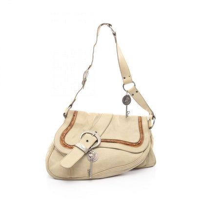 Dior Shoulder Bag Gaucho Beige Leather