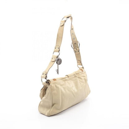 Dior Shoulder Bag Gaucho Beige Leather — view 2