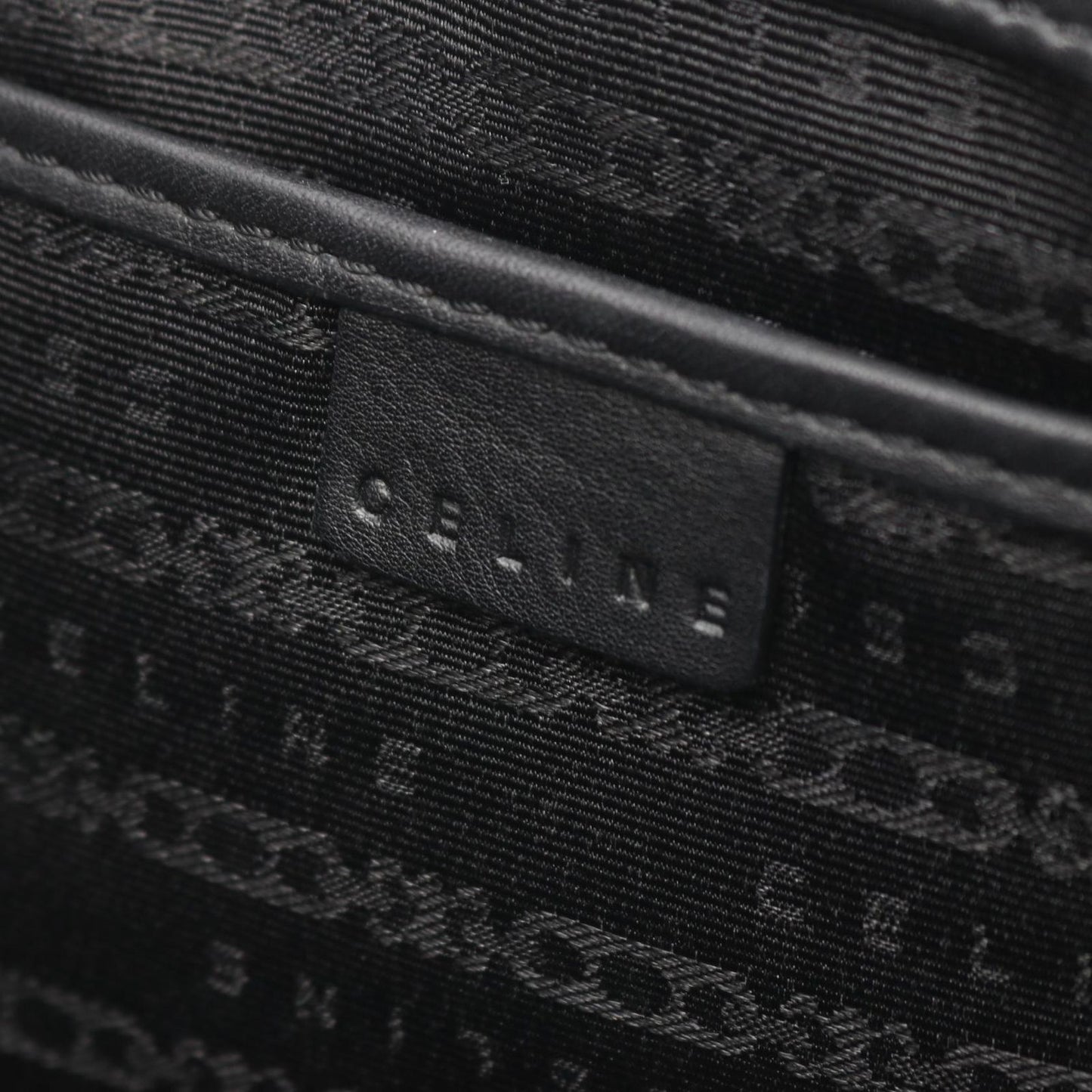 Celine Handbag Boogie Bag Black Leather — view 4