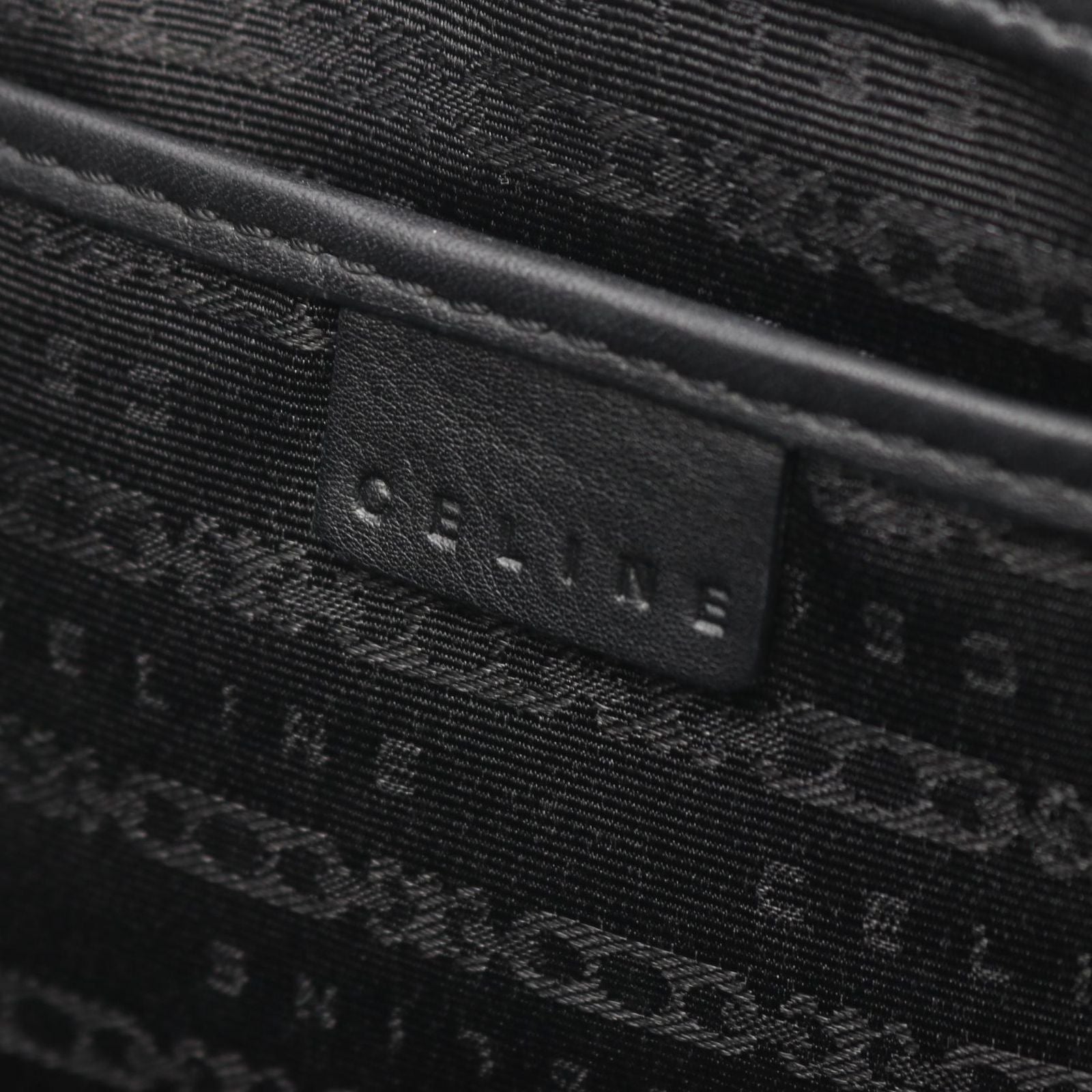 Celine Handbag Boogie Bag Black Leather — view 4