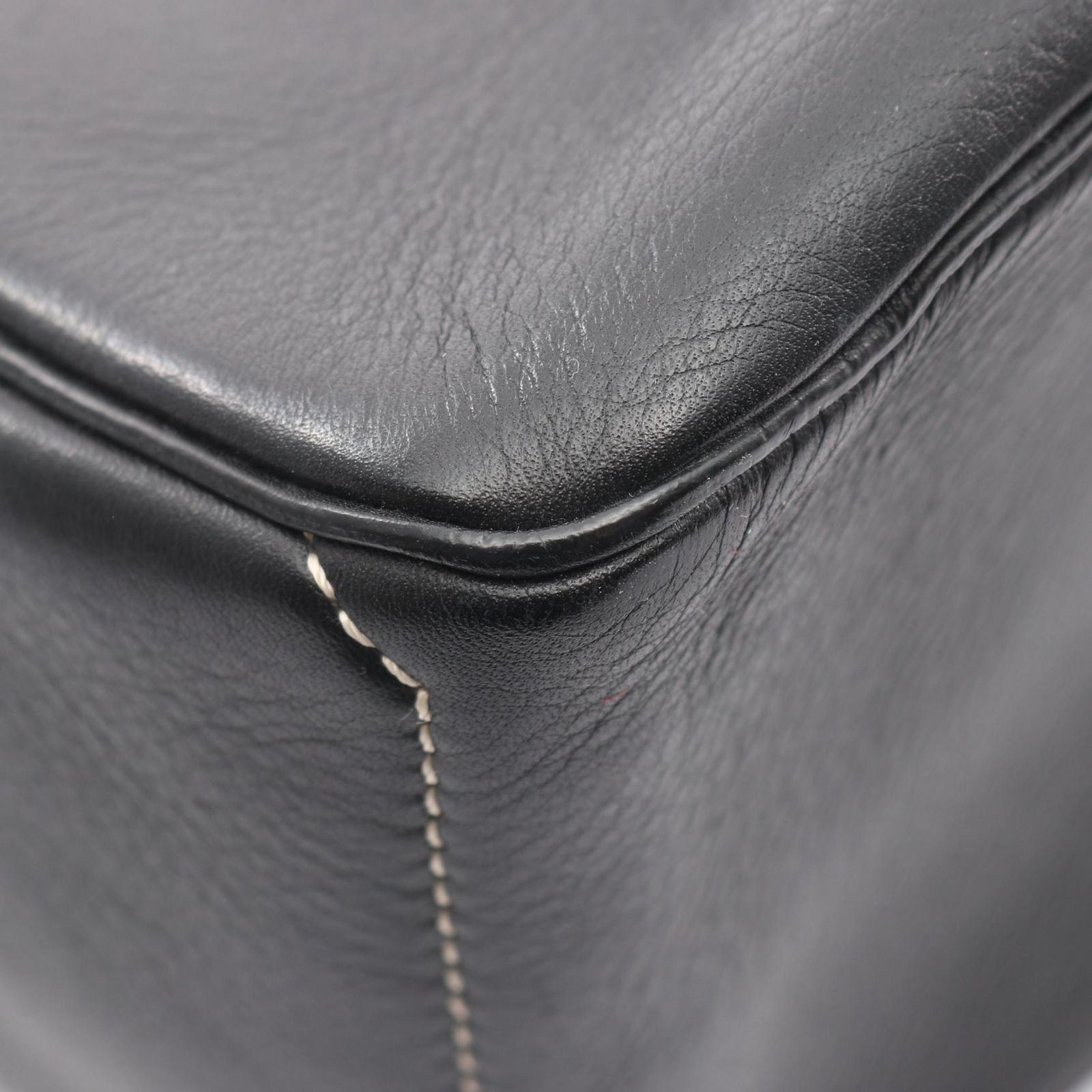 Celine Handbag Boogie Bag Black Leather — view 6