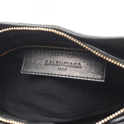 Balenciaga Shoulder Bag Giant Hips Black Leather — view 4