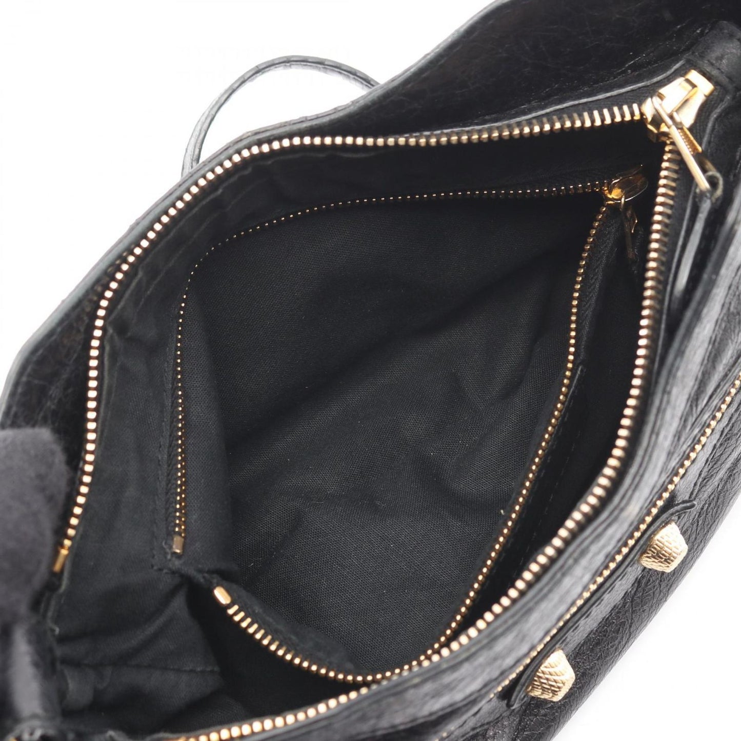 Balenciaga Shoulder Bag Giant Hips Black Leather — view 9