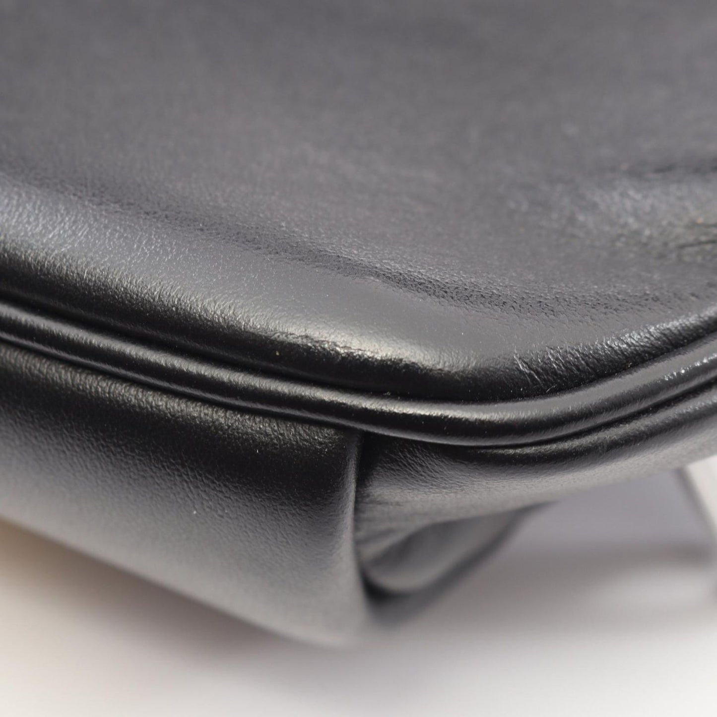 Fendi Waist Bag Bugs Mon Star Eye Black Yellow Leather — view 7