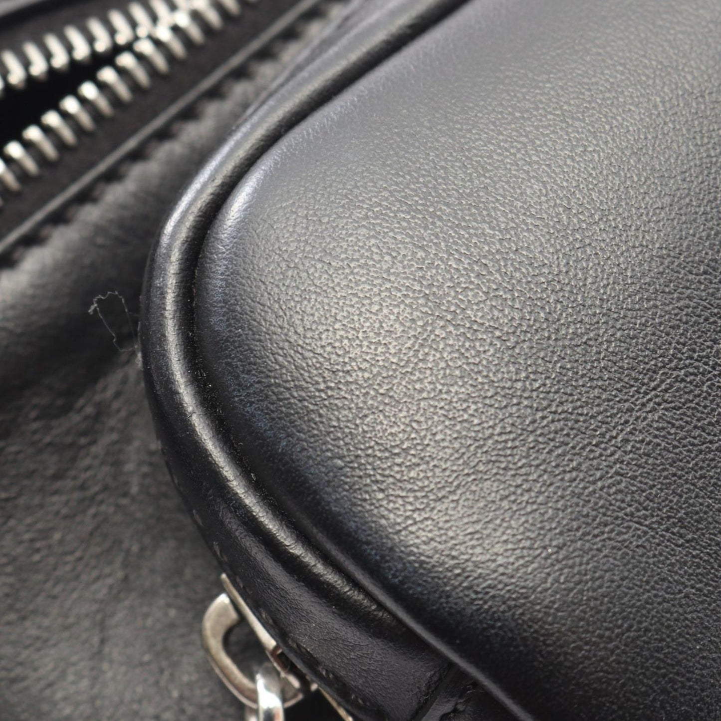 Fendi Waist Bag Bugs Mon Star Eye Black Yellow Leather — view 6