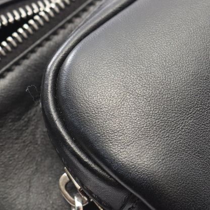 Fendi Waist Bag Bugs Mon Star Eye Black Yellow Leather — view 6