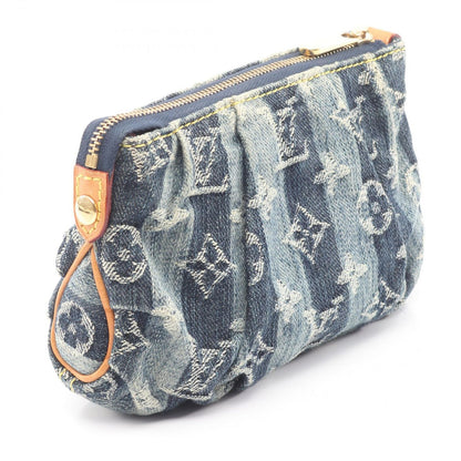 Louis Vuitton Pouch Trousse Monogram Denim Leather — view 2