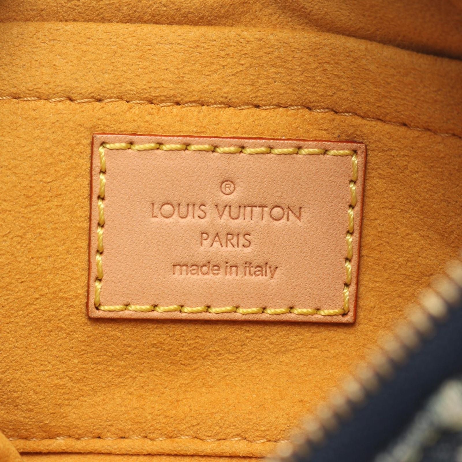 Louis Vuitton Pouch Trousse Monogram Denim Leather — view 4